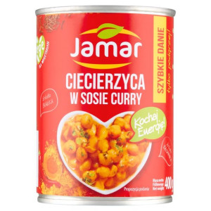 Jamar Ciecierzyca w sosie curry 400 g