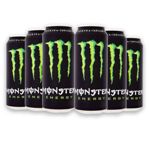 Monster Energy Gazowany napój energetyzujący 500 ml x 6 sztuk