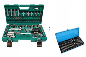 Honiton Zestaw Kluczy Nasadki 94 El. + Torx 40 El.