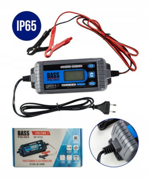 Prostownik Elektroniczny Ładowarka 12v 24v Agm Gel
