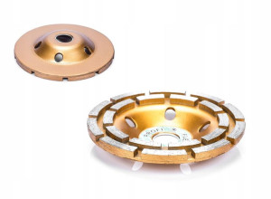 Tarcza Diament Garnkowa 125/22 Segment Szlifowania