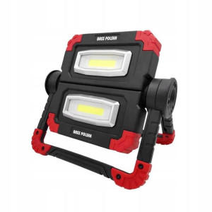 Przenośna Podwójna Lampa Warsztatowa Led Cob Bass