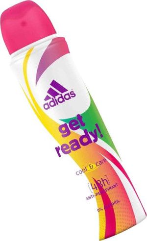Adidas Dezodorant Damski Spray 150 Ml Get Ready Antypespirant