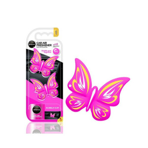 AROMA CAR Butterfly - BUBBLE GUM Odświeżacz do samochodu