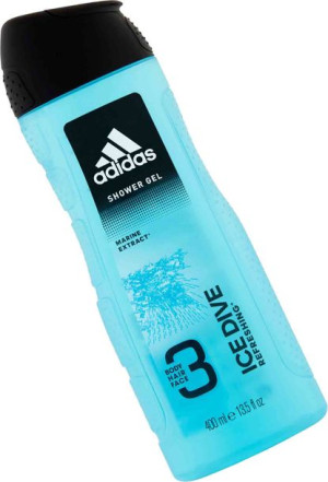Adidas Żel Pod Prysznic Męski 400 Ml Ice Dive 3w1