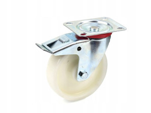 Koło obrotowe z hamulcem 125mm PP