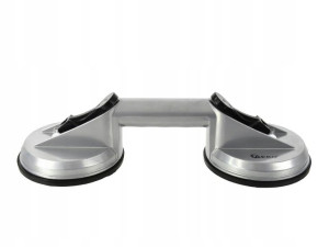 Uchwyt-Przyssawka do szyb 2x115mm Aluminium