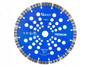 Tarcza diam.230x10x22,2mm turbo PREMIUM by laser