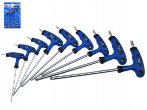 Zestaw wkrętaków torx typu T 9el.