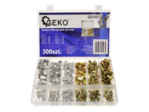 Zestaw nitonakrętek alu+stal 300szt.