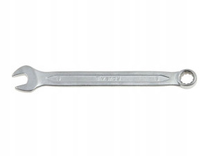 Klucz płasko-oczkowy satynowany 10mm CRV - CS DIN