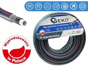 Wąż ogrodowy 4 Warstwowy 3/4" 30m GEKO NEW