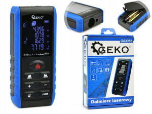 Dalmierz laserowy 60m LCD HD