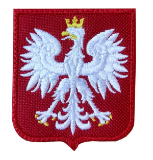 Naszywka godło orzełek Polska Polski rzep HAFT
