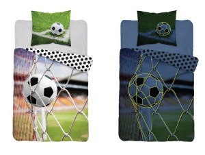 Pościel Młodzieżowa Fluo 140x200 Piłka Football