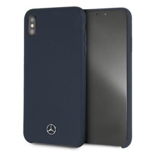 Mercedes Mehci65silna Iphone Xs Max Niebieski/blue Hardcase Silicone Line