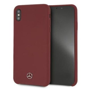 Mercedes Mehci65silre Iphone Xs Max Czerwony/red Hardcase Silicone Line