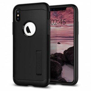 Spigen Slim Armor Iphone Xs Max Black /czarny 065cs25156