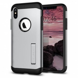 Spigen Slim Armor Iphone Xs Max Satin Silver 065cs25159