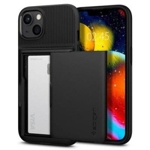 Spigen Slim Armor Cs Iphone 13 6.1" Czarny/black Acs03536