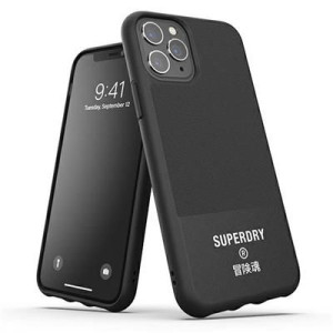 Superdry Moulded Canvas Iphone 11 Pro Ma X Case Czarny/black 41550