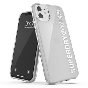 Superdry Snap Iphone 11 Clear Case Biały /white 41578