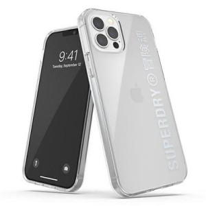 Superdry Snap Iphone 12/12 Pro Clear Cas E Srebrny/silver 42591