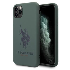 Us Polo Ushcn65slhrgn Iphone 11 Pro Max Zielony/green Silicone Collection