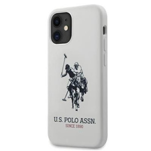 Us Polo Ushcp12sslhrwh Iphone 12 Mini 5,4" Biały/white Silicone Collection