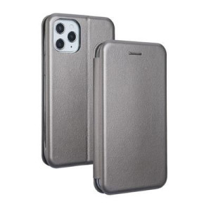 Beline Etui Book Magnetic Iphone 12 Mini Stalowy/steel