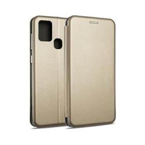 Beline Etui Book Magnetic Samsung A21s A217 Złoty/gold