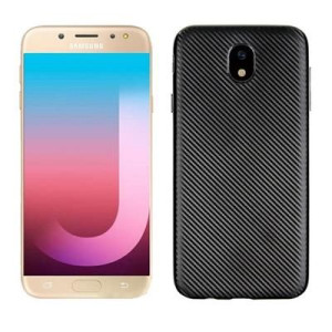 Etui Carbon Fiber Samsung J7 J730 2017 Czarny/black