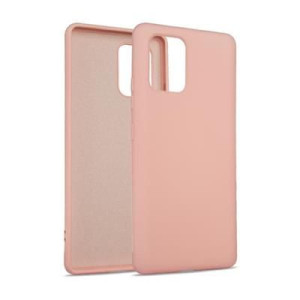 Beline Etui Silicone Samsung S10 Lite G770/a91 Różowo-złoty/rose Gold