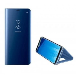 Etui Clear View Samsung S21 Niebieski/blue