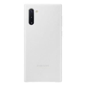 Etui Samsung Ef-vn970lw Note 10 N970 Biały/white Leather Cover
