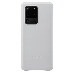 Etui Samsung Ef-vg988ls S20 Ultra G988 Jasno Szary/light Gray Leather Cover
