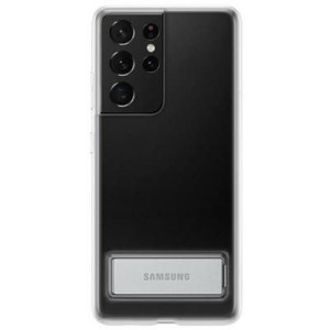 Etui Samsung Ef-jg998ct S21 Ultra G998 Transparent Clear Standing Cover
