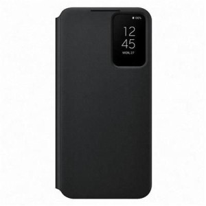 Etui Samsung Ef-zs906cb S22+ S906 Czarny/black Clear View Cover