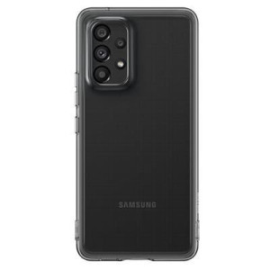 Etui Samsung Ef-qa536tb A53 5g A536 Czarny/black Soft Clear Cover
