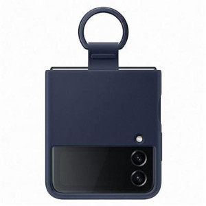 Etui Samsung Ef-pf721tnegww Z Flip 4 Granatowy/navy Silicone Cover Ring