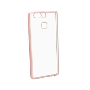 Etui Electro Jelly Huawei P20 Złoty Róż/gold Pink