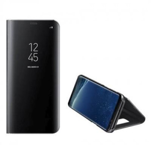 Etui Clear View Huawei Y6p Czarny /black
