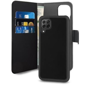 Puro Wallet Detachable Huawei P40 Lite 2w1 Czarne/black Hwp40lbookc3blk