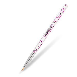 Precyzyjny Pędzelek Do Zdobień Paznokci Pink 7 Mm