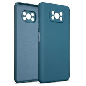 Beline Etui Silicone Xiaomi Poco X3 Niebieski/blue