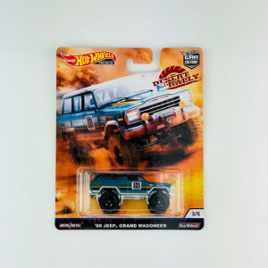 1988 Jeep Grand Wagoneer - Car Culture Desert Rally Hot Wheels Premium 1:64