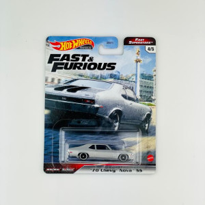 1970 Chevy Nova SS - Fast & Furious Fast Superstars Hot Wheels Premium 1:64