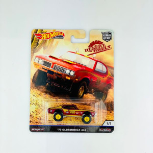 1970 Oldsmobile 442 - Car Culture Desert Rally Hot Wheels Premium 1:64