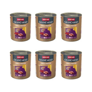 Pakiet Animonda GranCarno Single Protein Jagnięcina 6 x 800 g