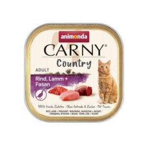 Animonda Carny Country Mokra Karma Dla Dorosłych Kotów Wołowina z Jagnięcin
